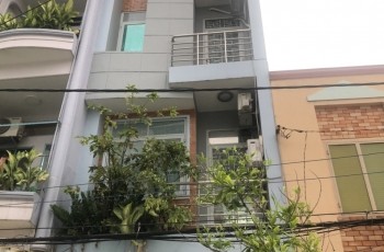 Nhà HXH Hòa Hảo trệt + 3 lầu - nhà mới
