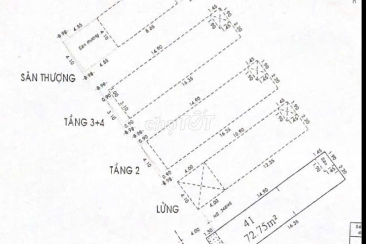 Bán nhà HXH Hoàng Văn Thụ,P4, Tân Bình 